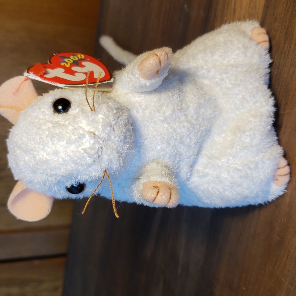CHEEZER the Mouse Ty Beanie Baby 2000